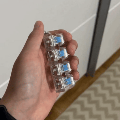 Llavero Teclas LED Anti Estrés